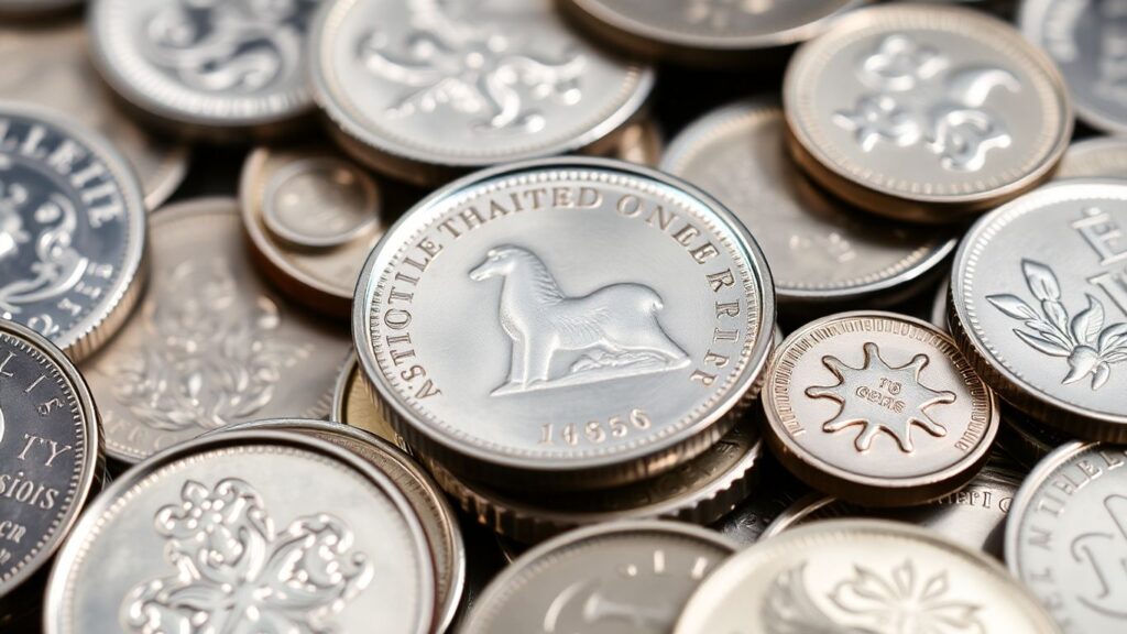 Silver coins for sale