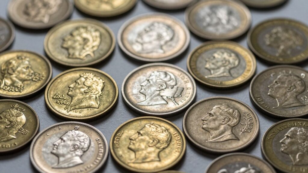 Collection of valuable coins for sale