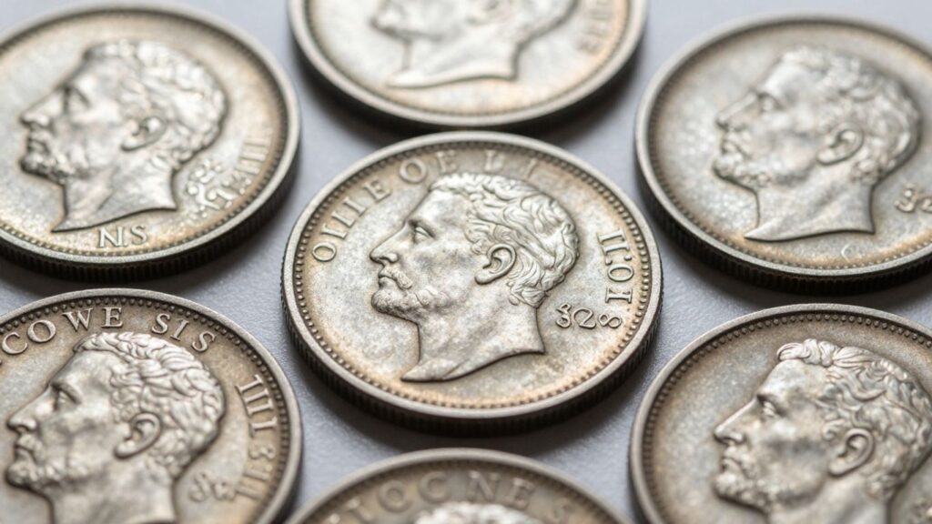 Collection of valuable overstrike error coins