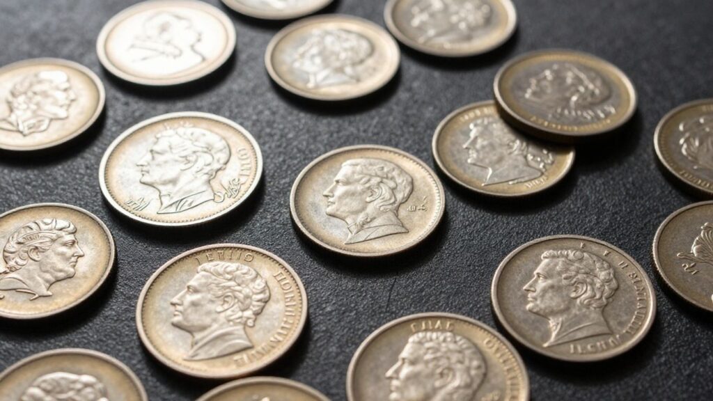 Rare die trial coins with unique minting errors.