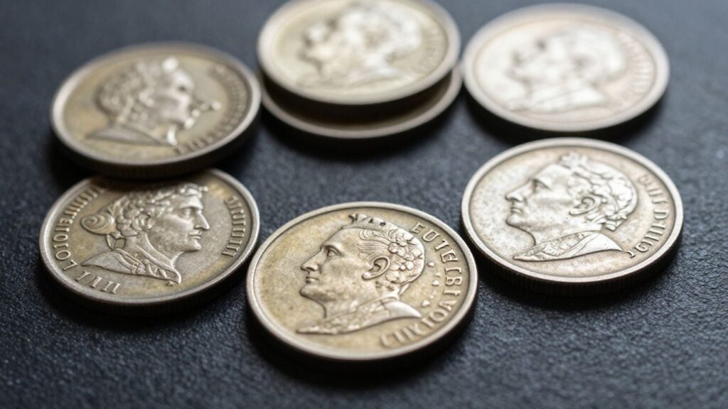 Collection of rare European coins